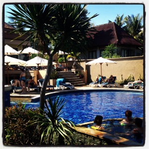 The Pelangi Hotel Pool. Why wouldn't ya? 